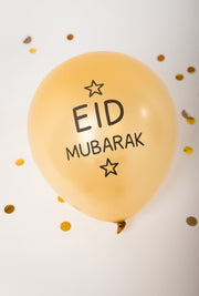 Confetti Eid Mubarak Balloons Pack of 12