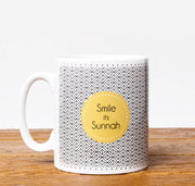 Islamic Printed Ceramic Mug - Smile It's Sunnah