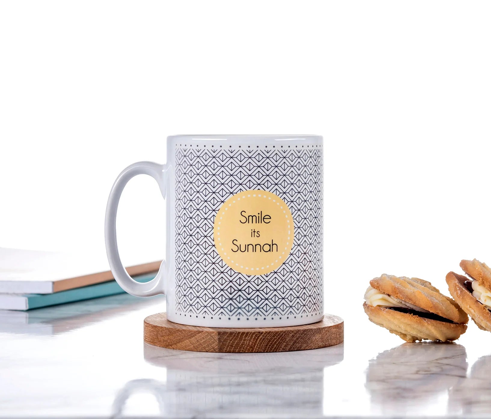Islamic Printed Ceramic Mug - Smile It's Sunnah