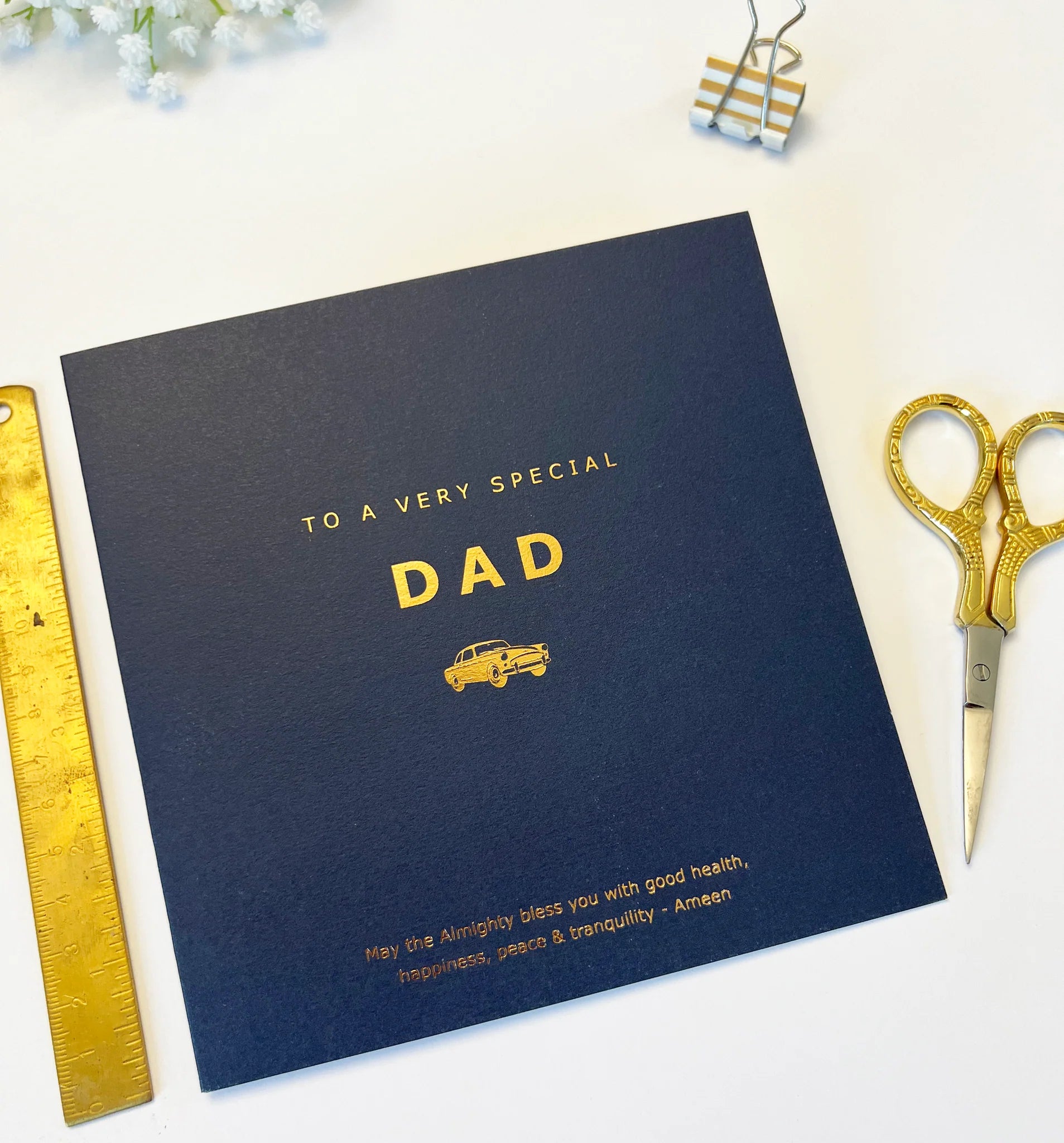 To A Very Special Dad - Gold Foiled Card