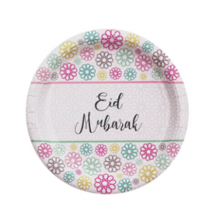 Eid Mubarak Plates