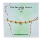Rose Gold Bracelet With Stars