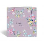 Eid Mubarak Lilac Card