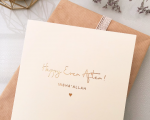 Happy Ever After InShaAllah Gold Foiled Card