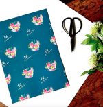 Eid Mubarak Gift Wrap Navy