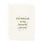 Favourite Person Eid Card