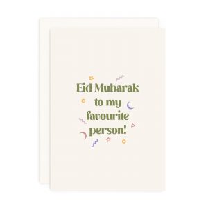 Favourite Person Eid Card