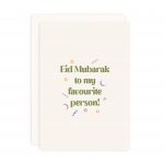 Favourite Person Eid Card