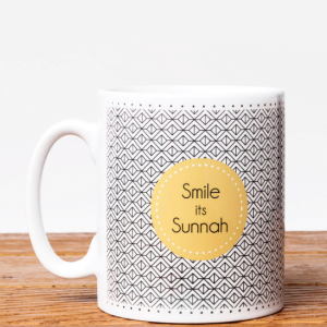 Smile It's Sunnah Geometric Mug